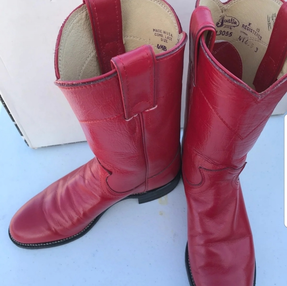 Boots justin size 4½